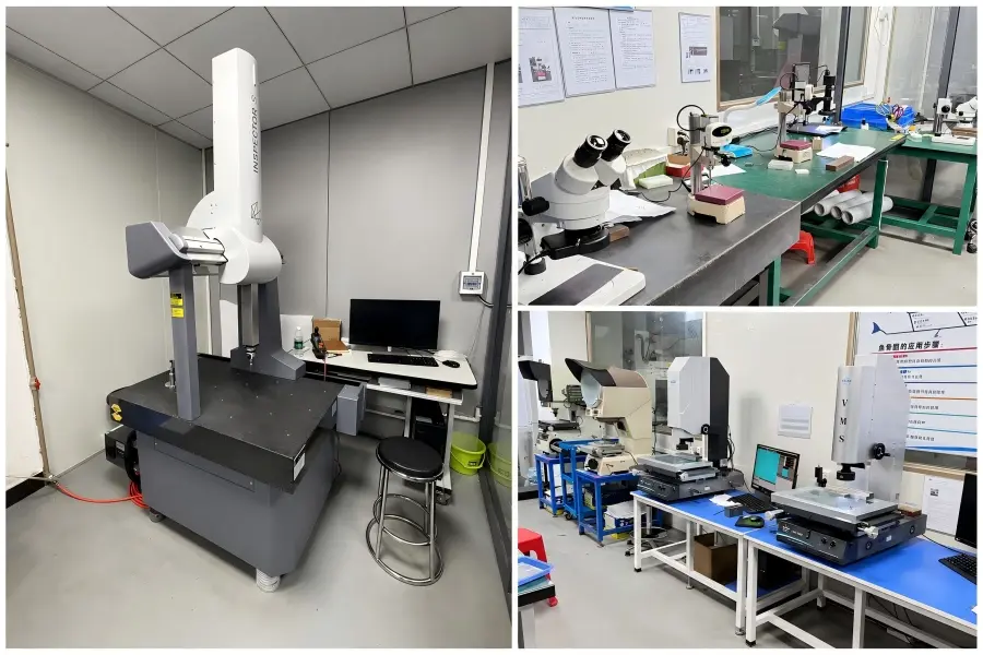 Dimensional inspection for precision mold components and machined parts